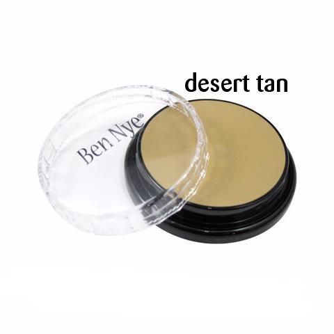Ben Nye Creme Colours in Desert Tan, a pale tan or beige shade - Minifies Makeup Store