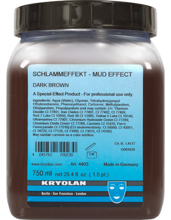 Kryolan Mud Effect - Kryolan - Minifies Makeup Store