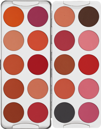 Kryolan Blusher Palette 20 Colours - Kryolan - Minifies Makeup Store