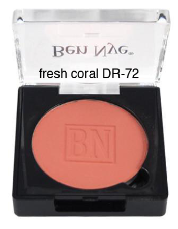 Ben Nye Dry Rouge and Contour in Fresh Coral - Minifies Makeup Store