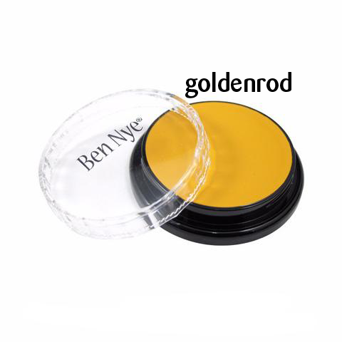 Ben Nye Creme Colours in Goldenrod, a marigold yellow colour - Minifies Makeup Store