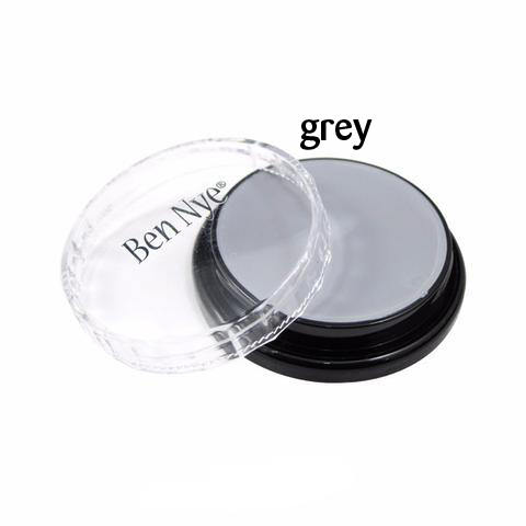 Ben Nye Creme Colours in Grey, a pale gray shade - Minifies Makeup Store