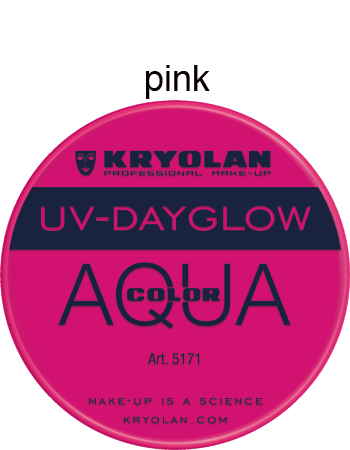 Kryolan Aquacolor UV-Dayglow 8ml and 30ml - Kryolan - Minifies Makeup Store