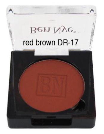 Ben Nye Dry Rouge and Contour in Red Brown - Minifies Makeup Store