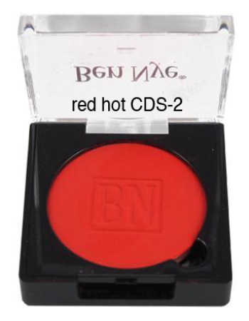 Ben Nye Dry Rouge and Contour in Red Hot - Minifies Makeup Store
