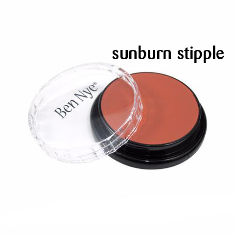 Ben Nye Creme Colours in Sunburn Stipple, a ruddy tan colour - Minifies Makeup Store